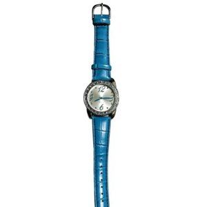 Women's Turquoise Sequin Bling Watch